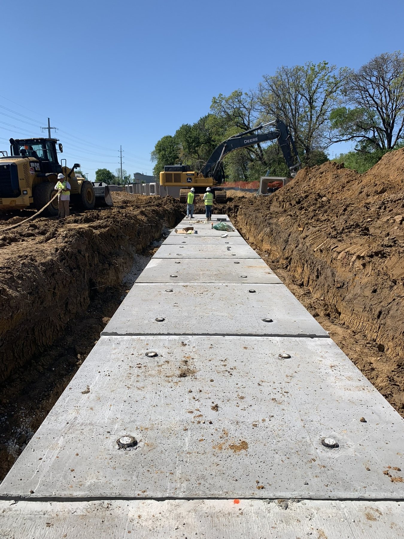 AutoNation Denton reinforced concrete box construction