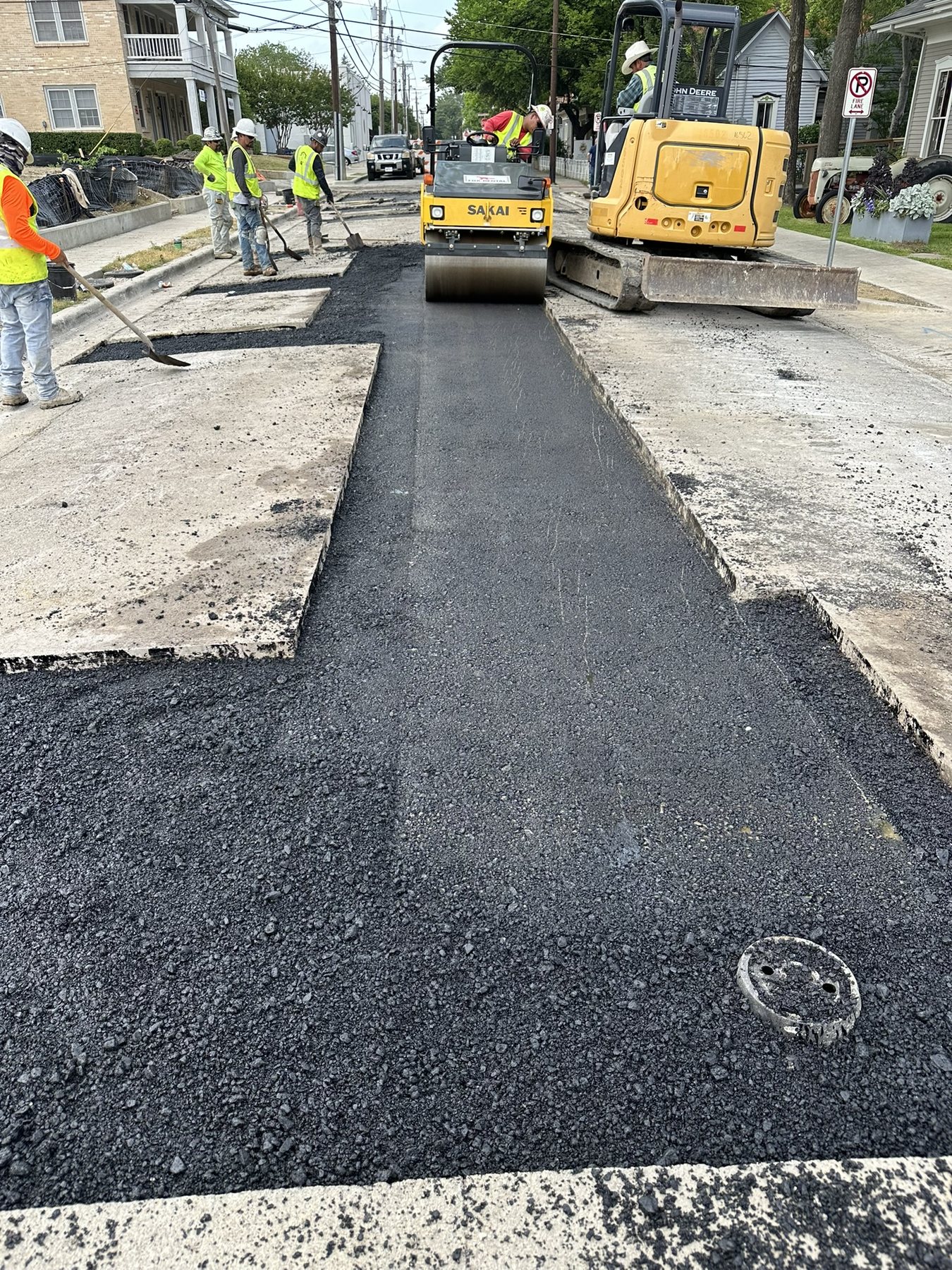 DFA Townhomes asphalt restoration